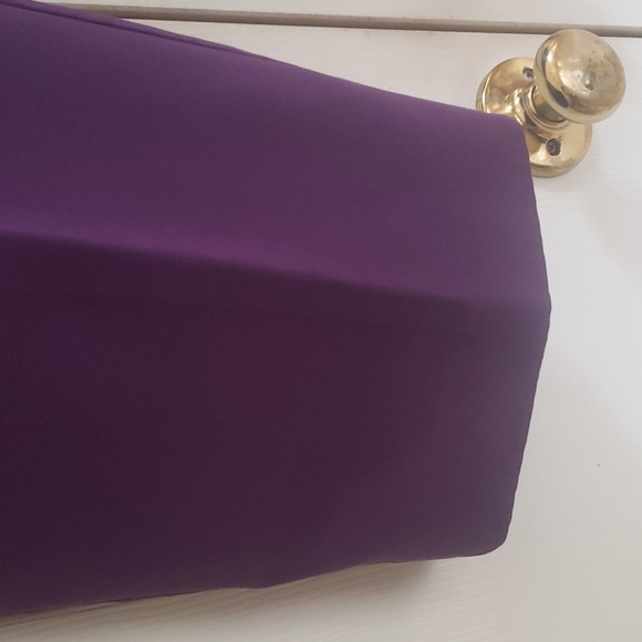 Alfred Dunner Woman's Deep Purple Elastic Waist Pull On Slacks Size 18W - Picture 4 of 8